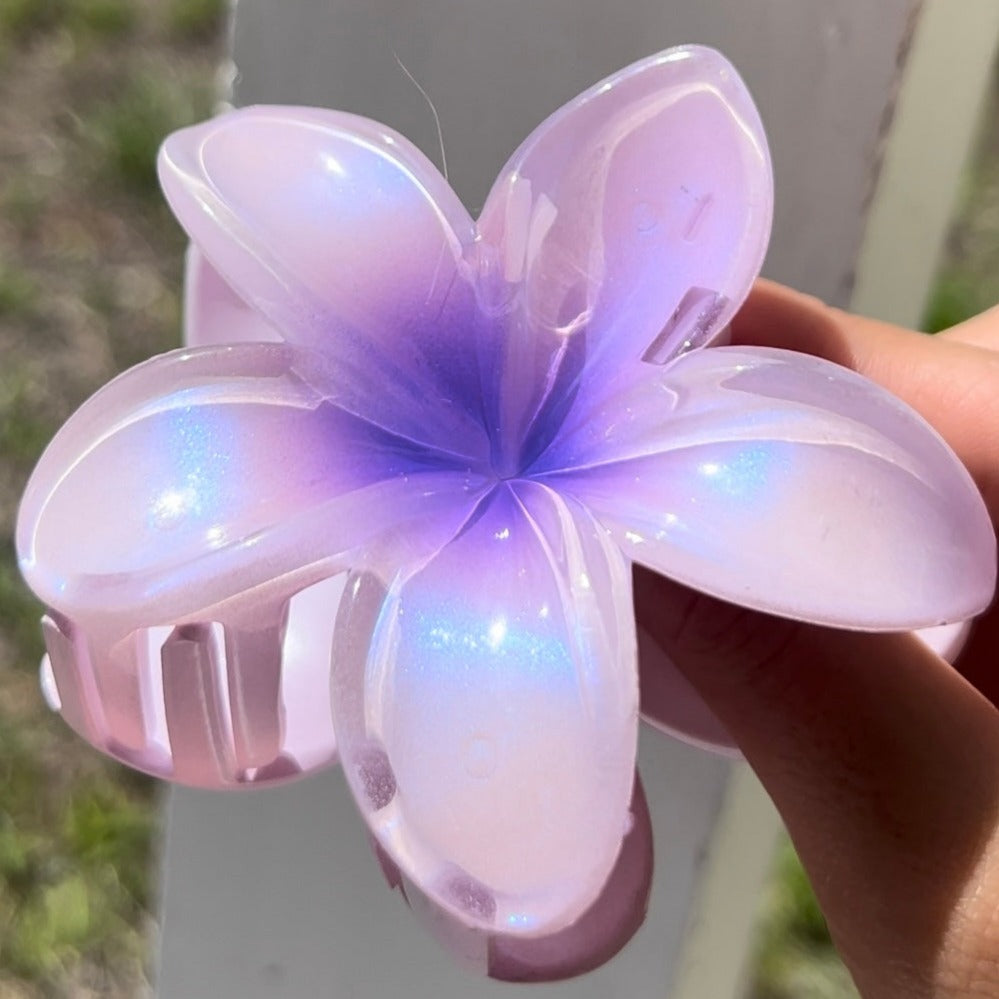 Flower Hair Claw Clip