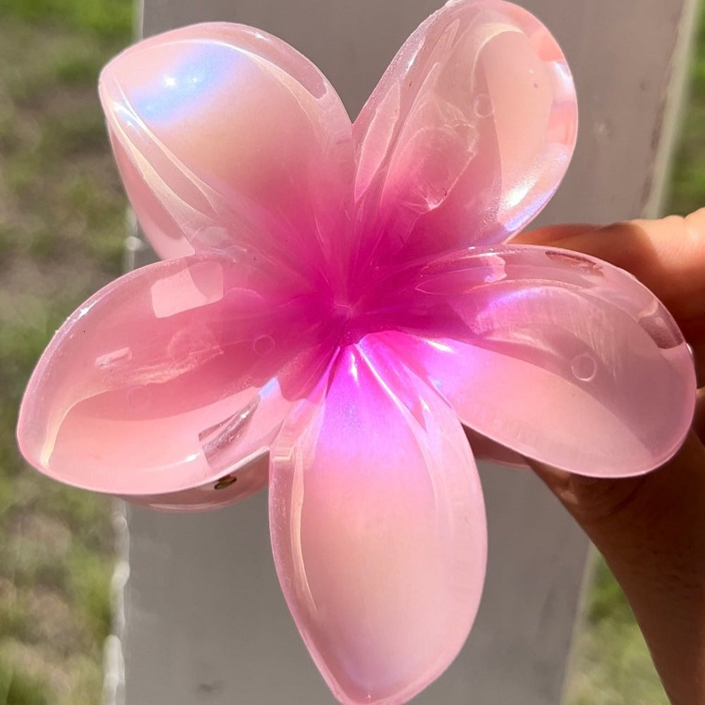 Flower Hair Claw Clip