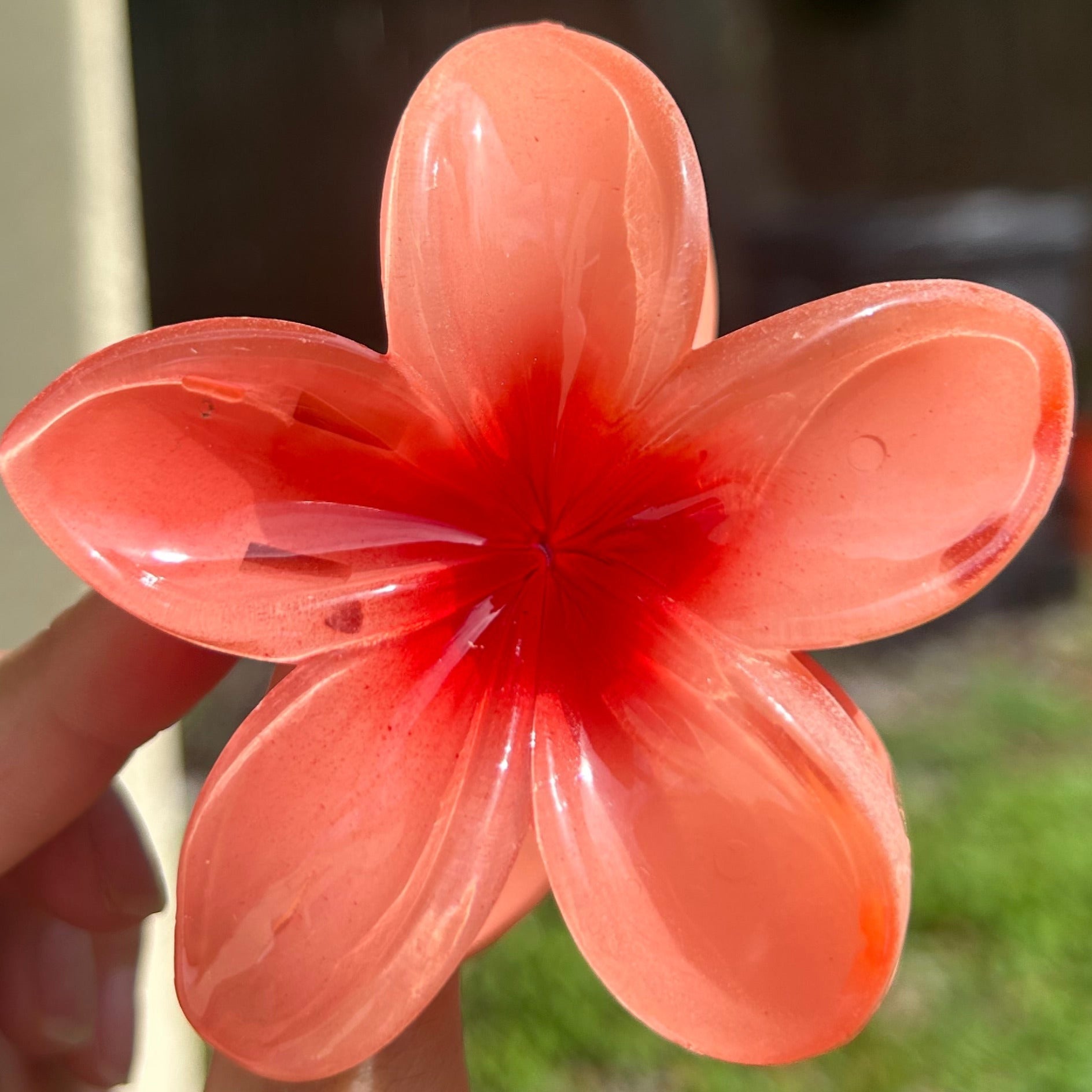 Flower Hair Claw Clip