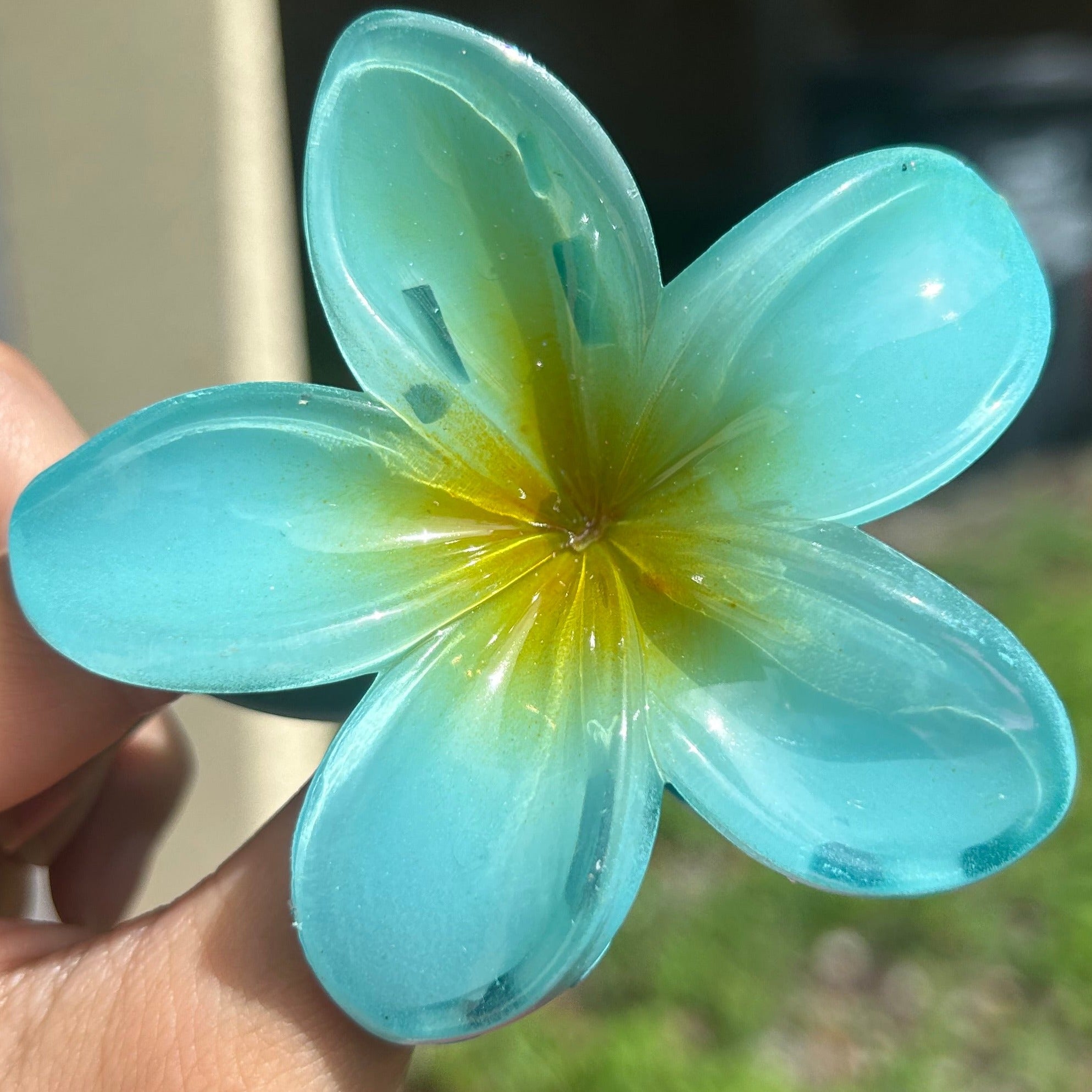 Flower Hair Claw Clip